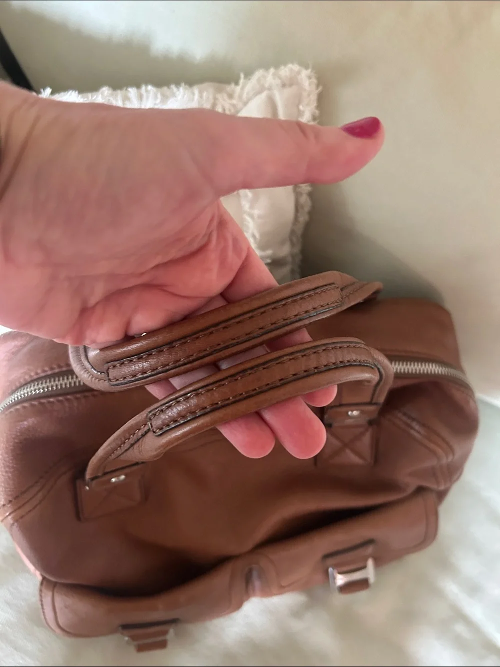 Michael Kors Leather Satchel handbag
